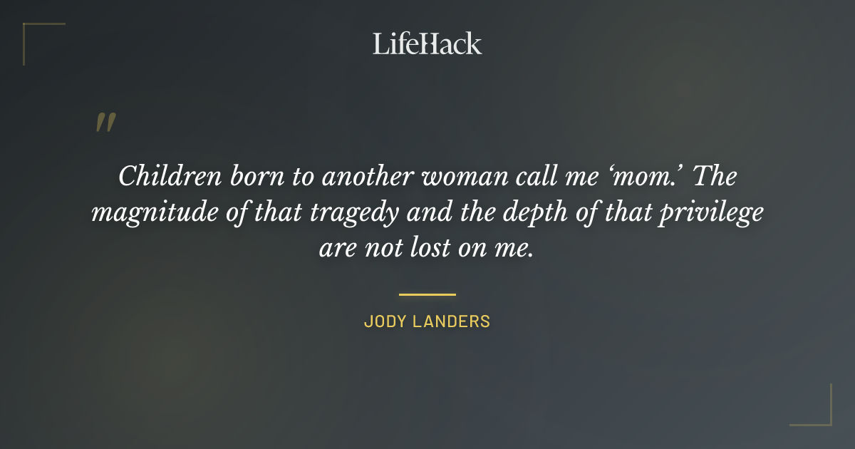 Quote by Jody Landers