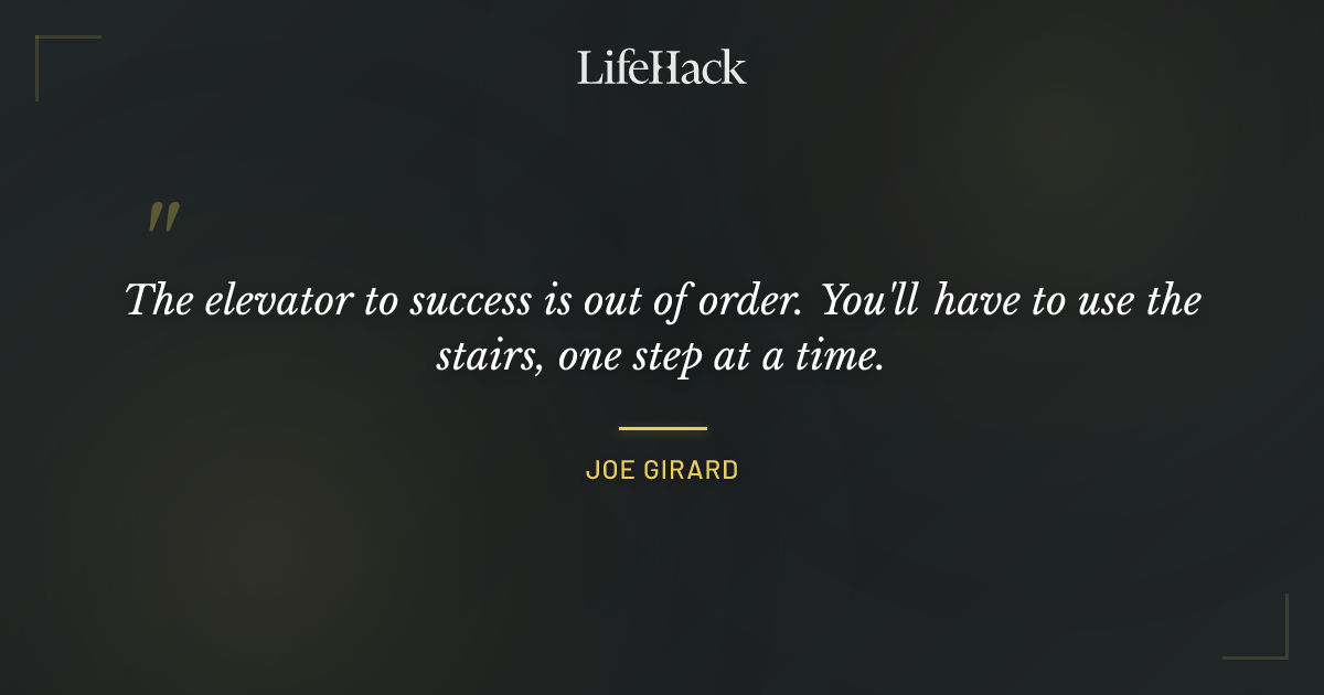 Quote by Joe Girard