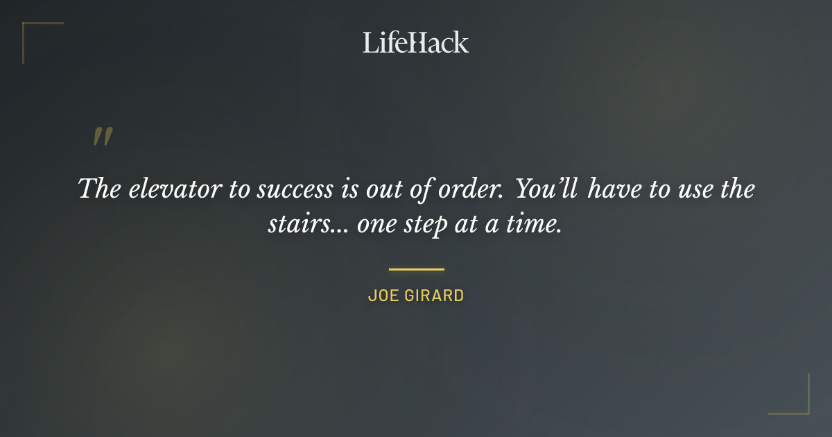 Quote by Joe Girard