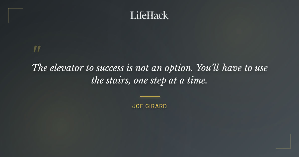Quote by Joe Girard