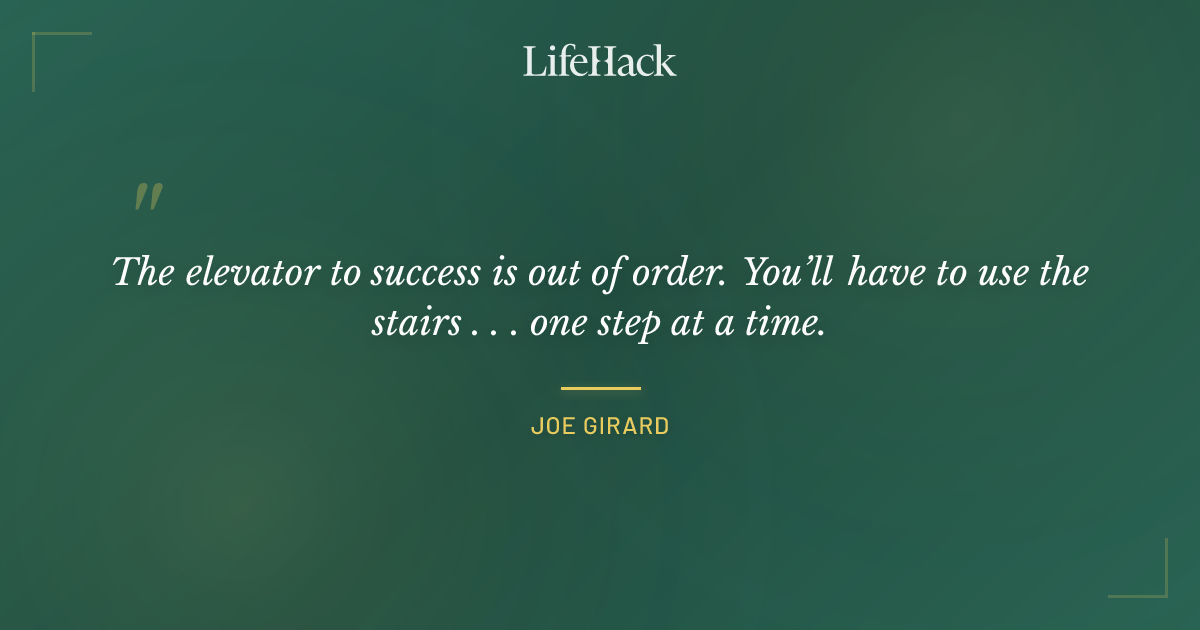 Quote by Joe Girard