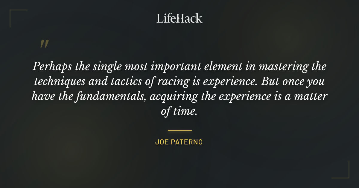 Quote by Joe Paterno