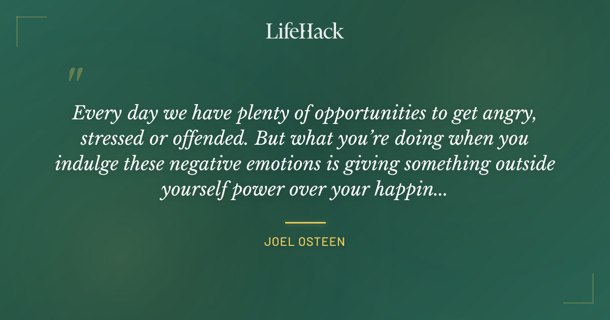 Quote by Joel Osteen