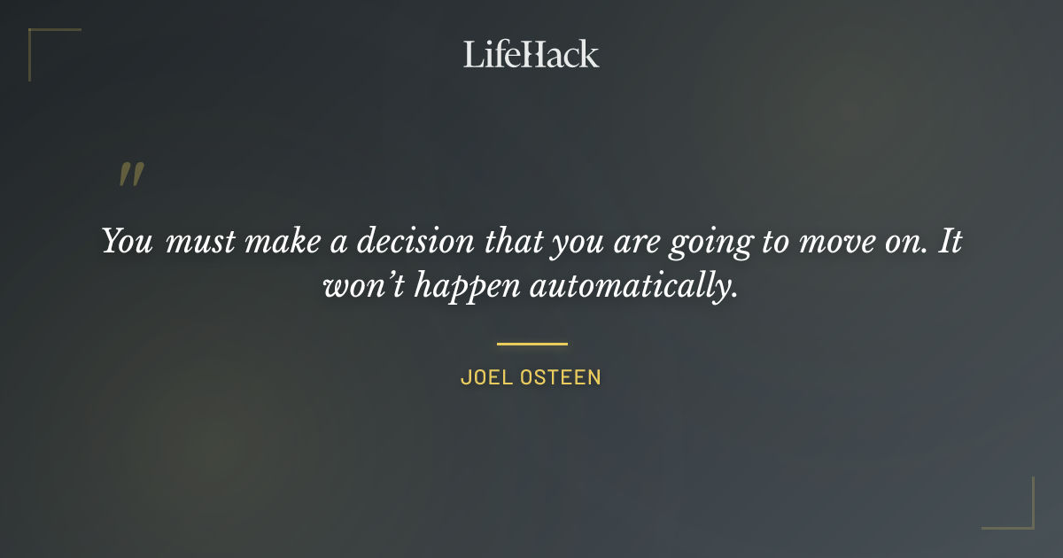Quote by Joel Osteen