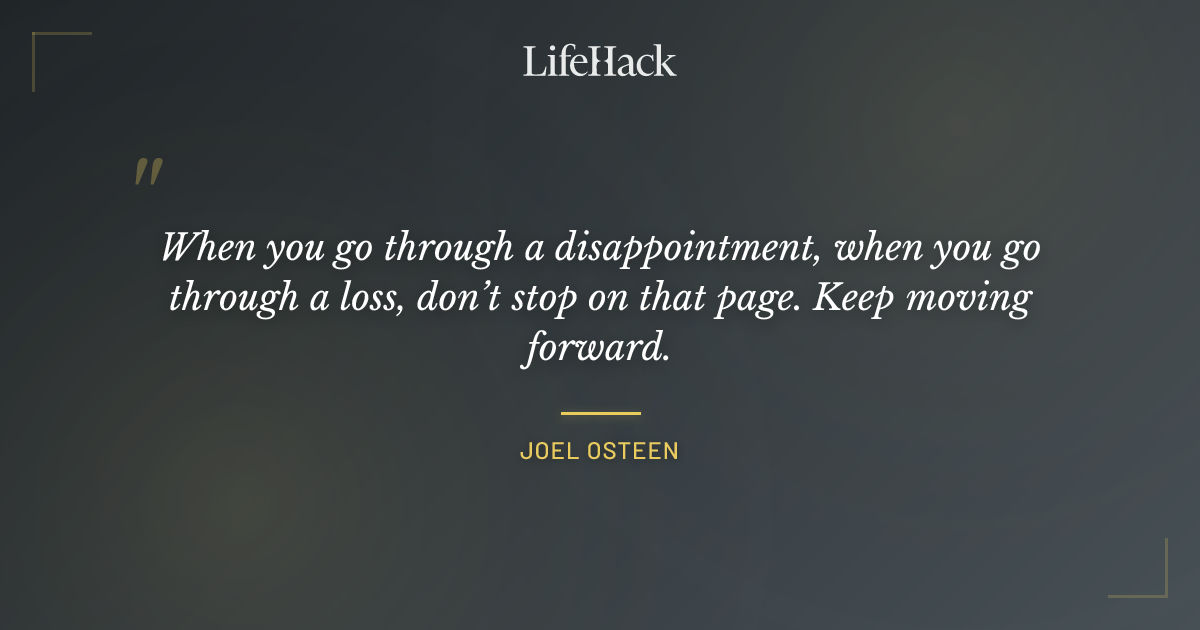 Quote by Joel Osteen