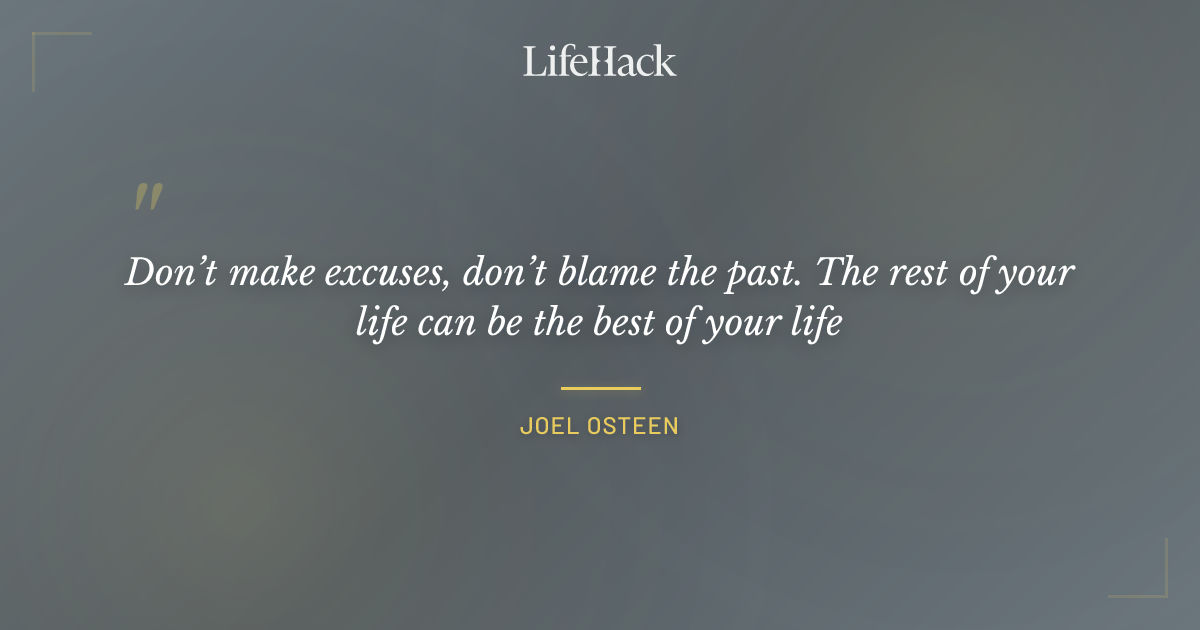 Quote by Joel Osteen