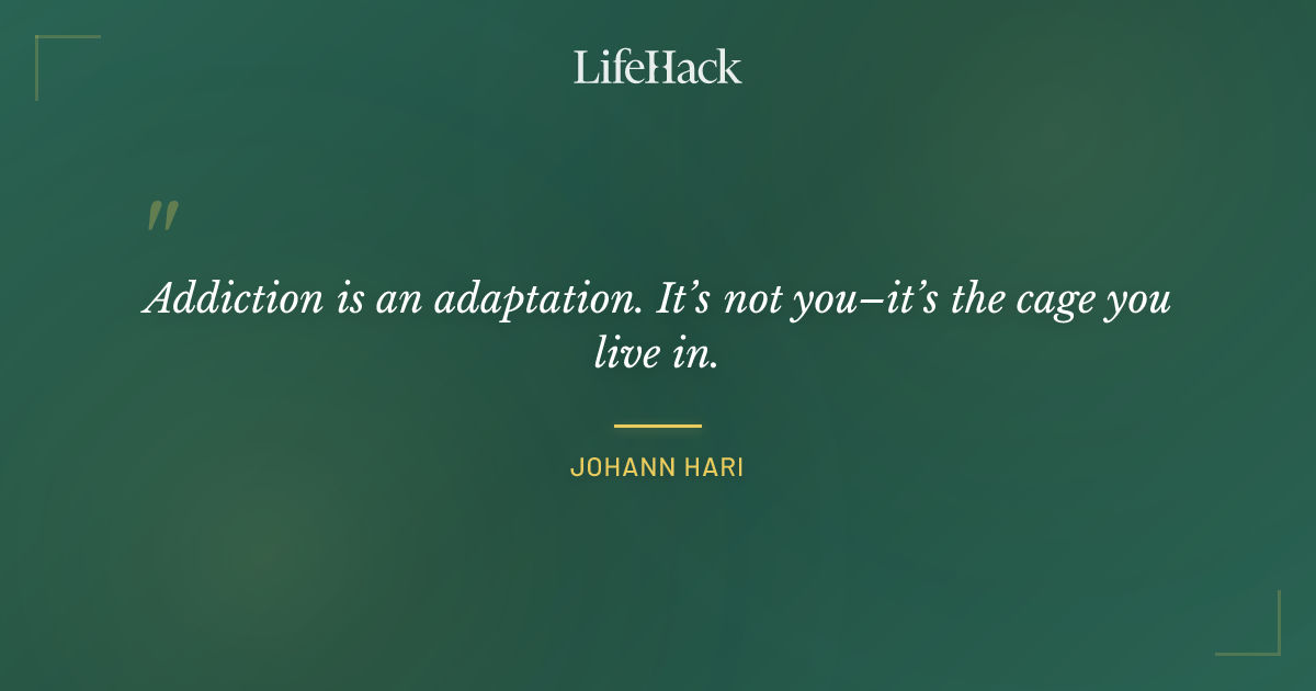 Quote by Johann Hari