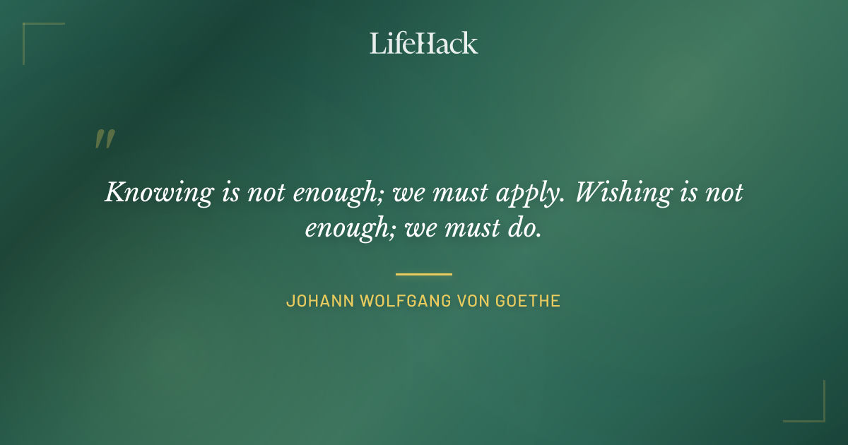 Quote by Johann Wolfgang von Goethe