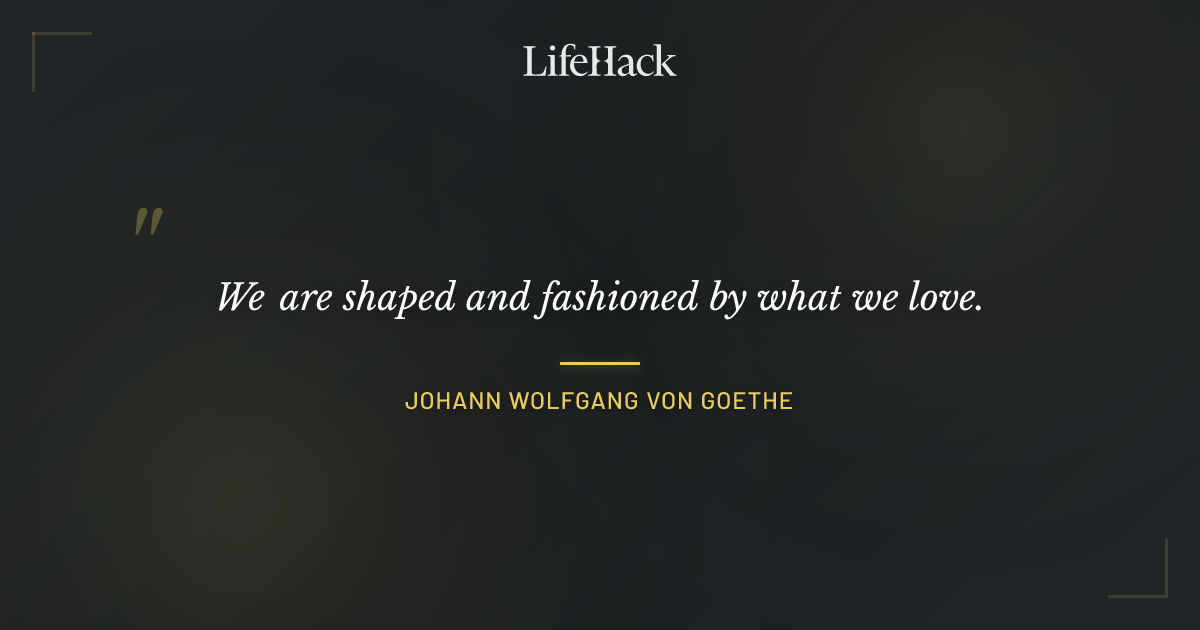 Quote by Johann Wolfgang von Goethe