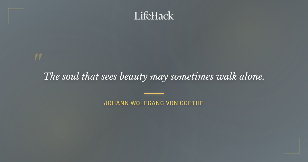 Quote by Johann Wolfgang von Goethe