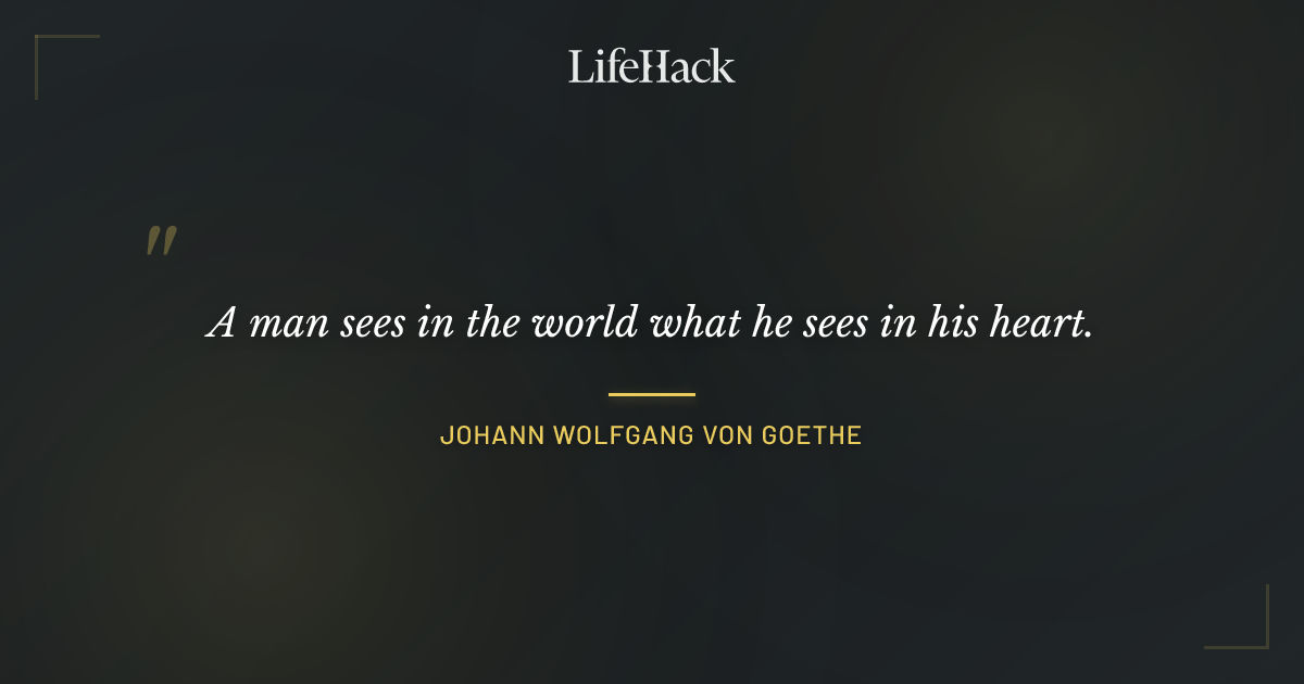 Quote by Johann Wolfgang von Goethe