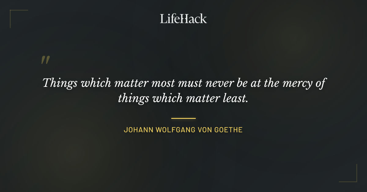 Quote by Johann Wolfgang von Goethe