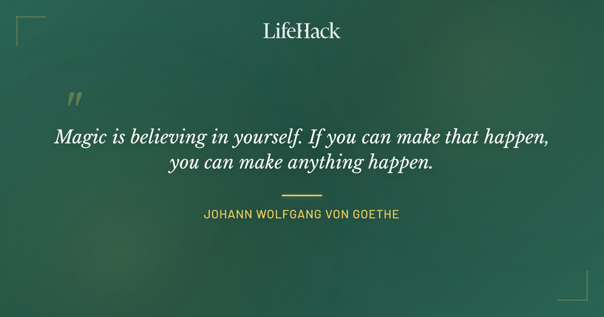 Quote by Johann Wolfgang von Goethe