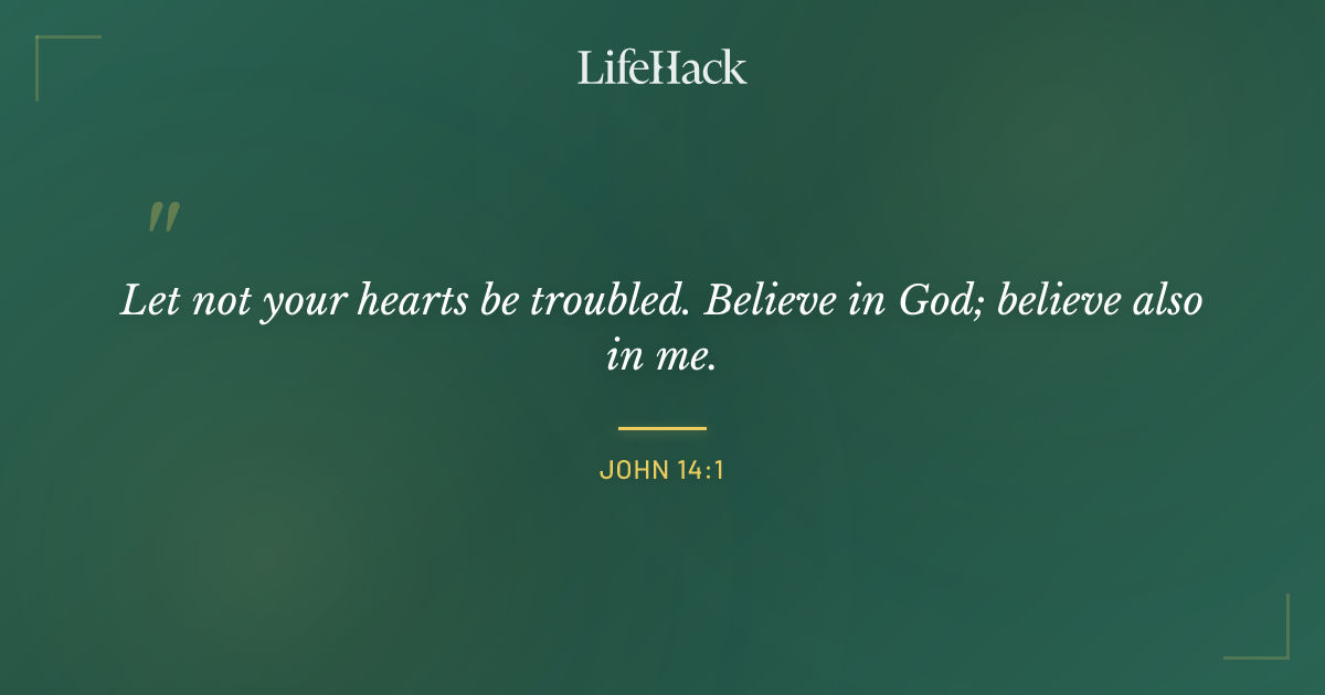 Quote by John 14:1