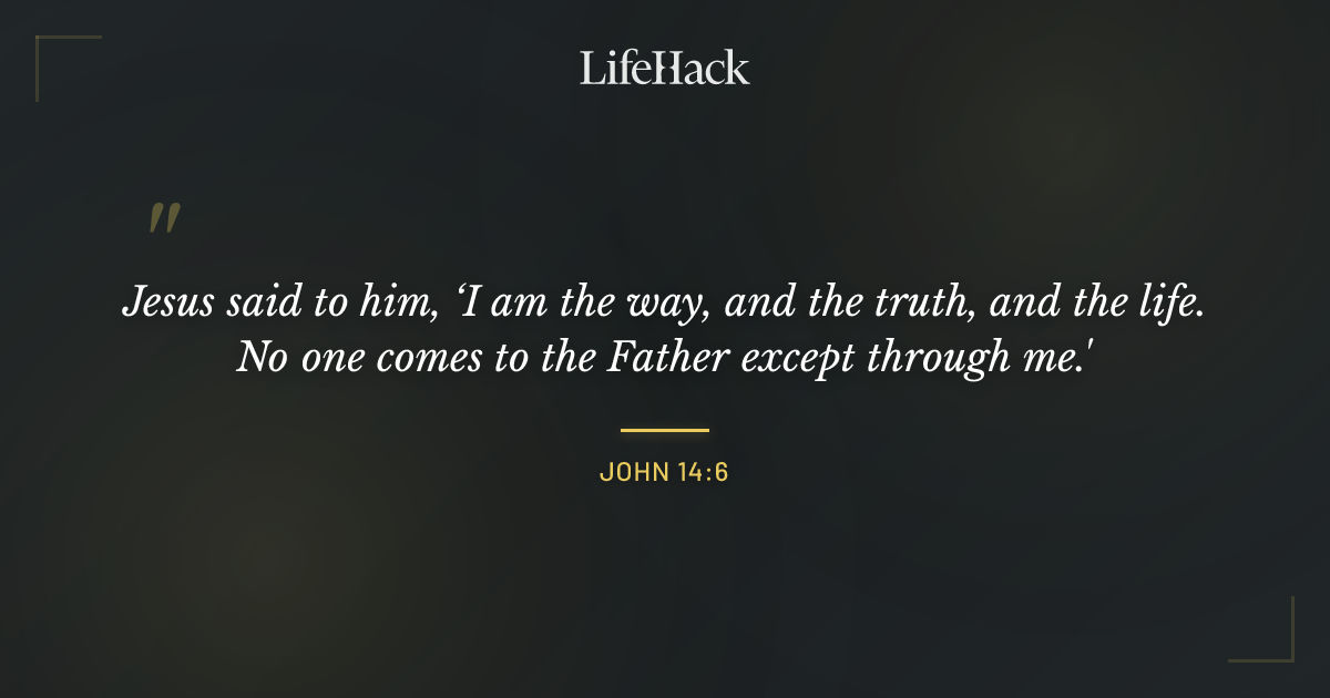 Quote by John 14:6