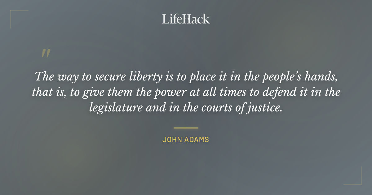 Quote by John Adams