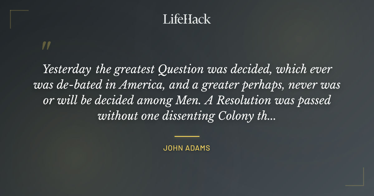 Quote by John Adams
