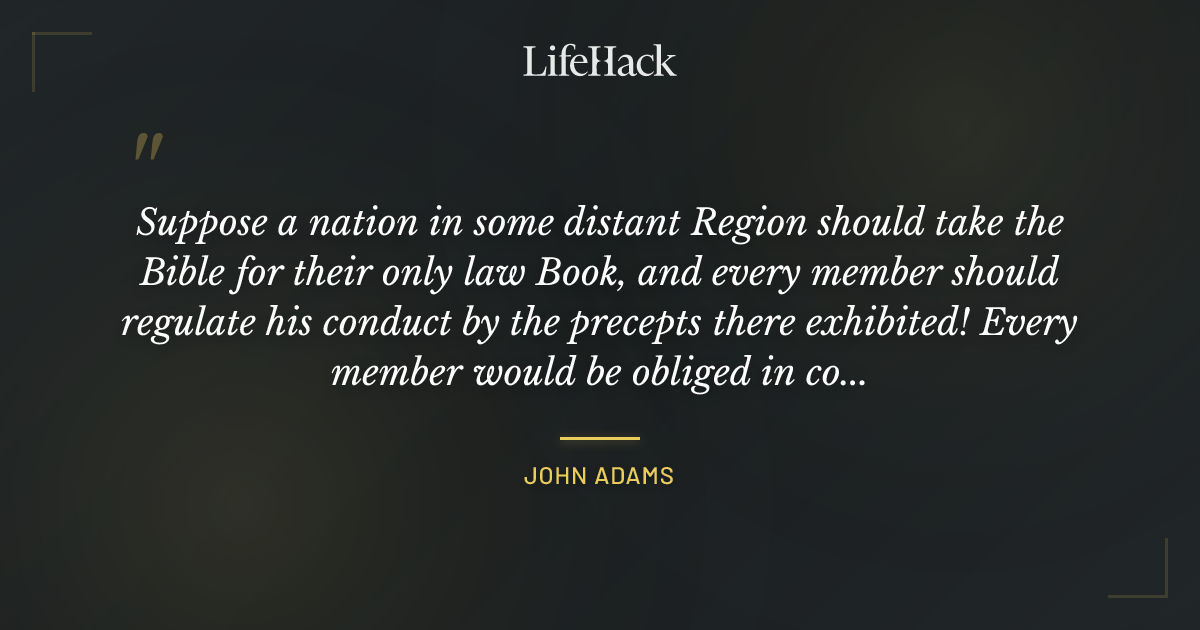 Quote by John Adams