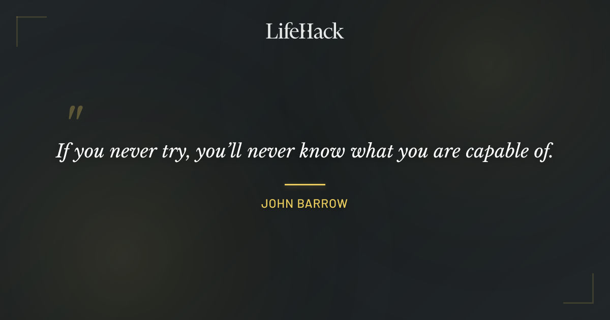 Quote by John Barrow