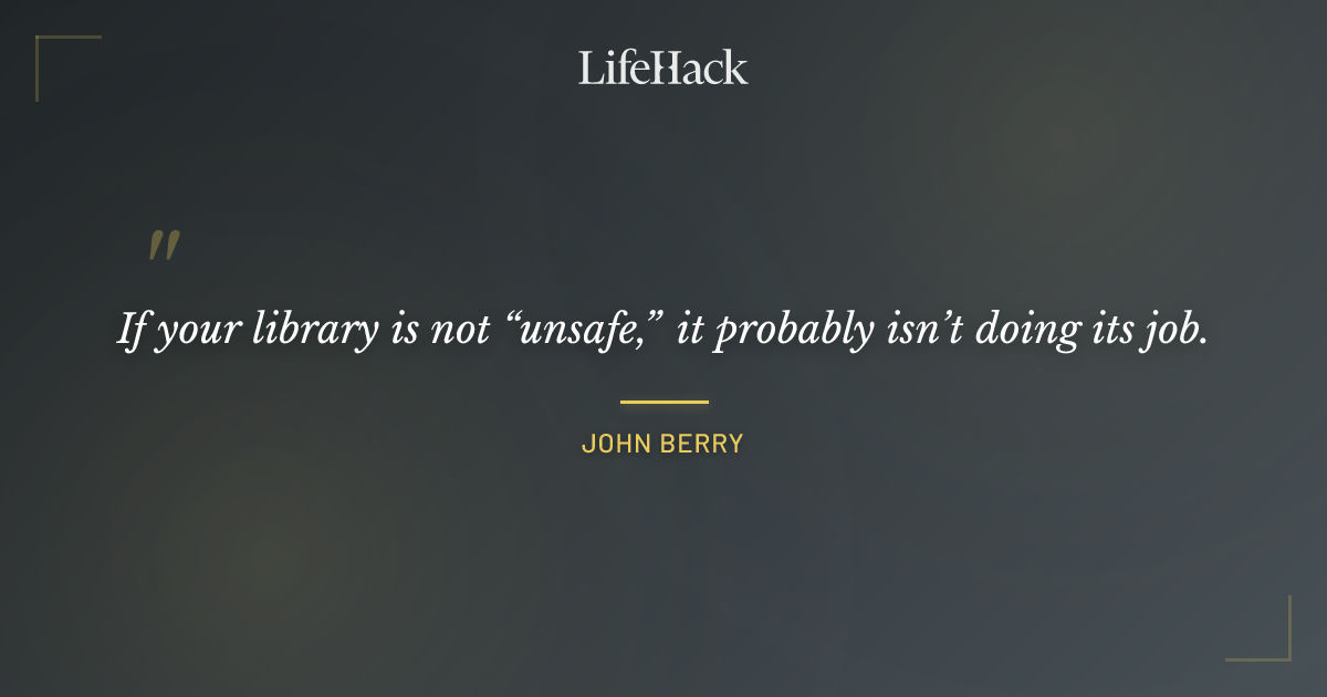 Quote by John Berry