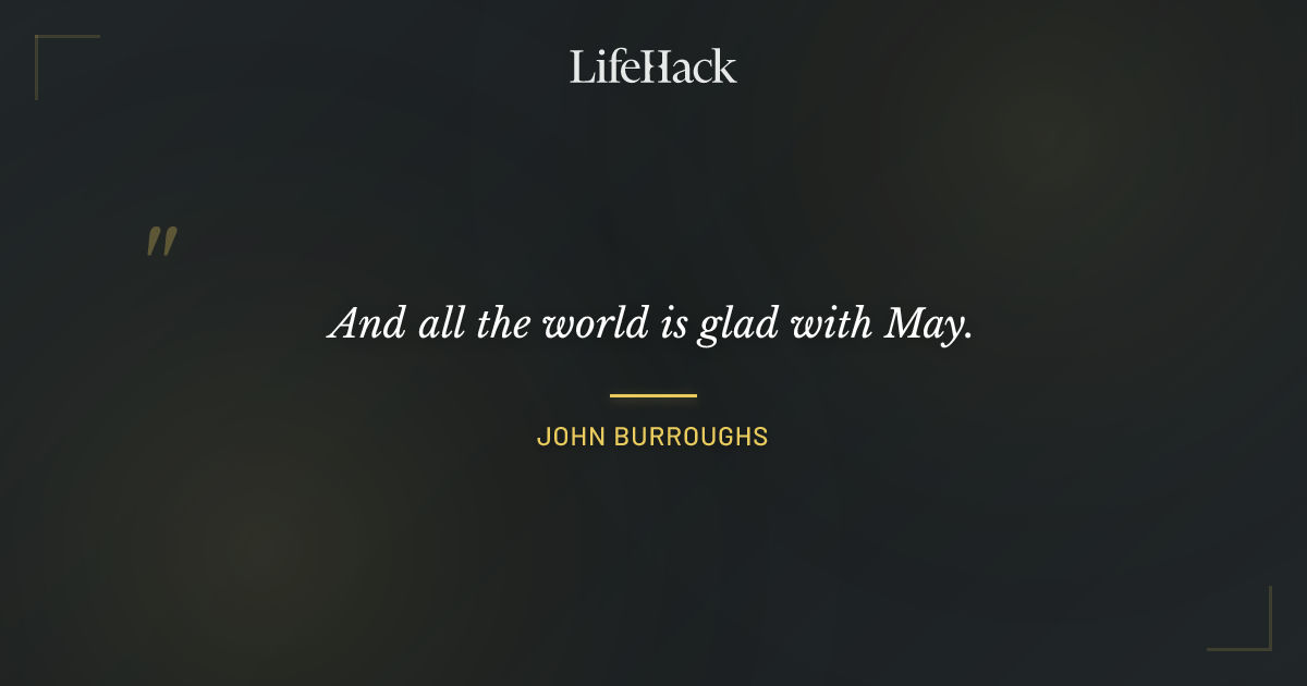 Quote by John Burroughs