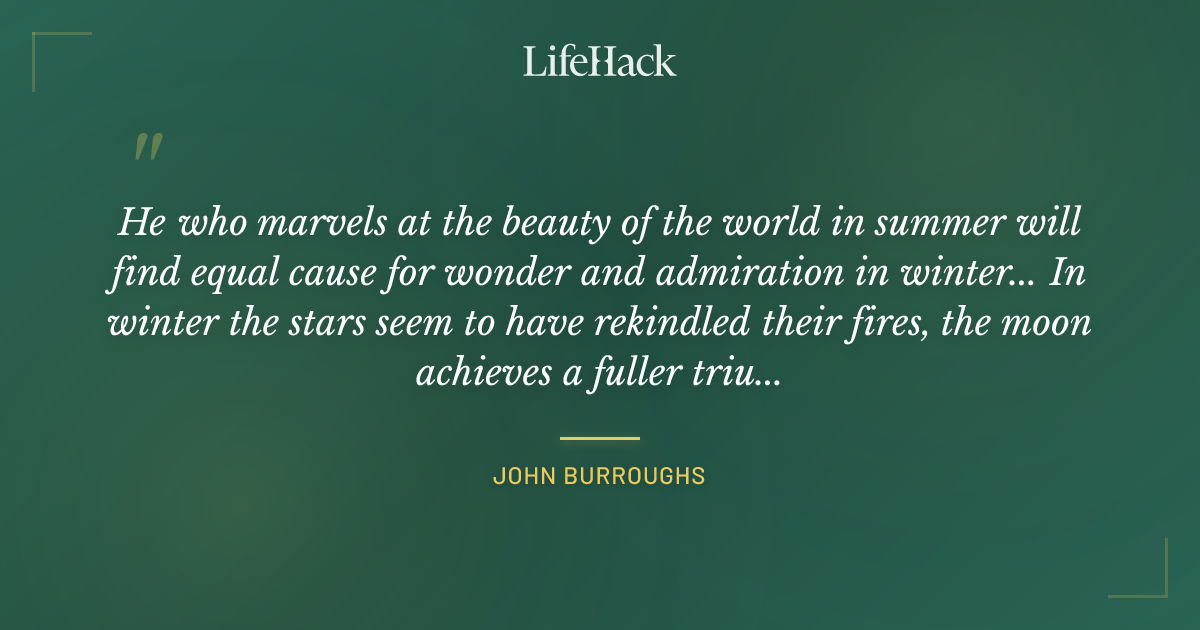 Quote by John Burroughs
