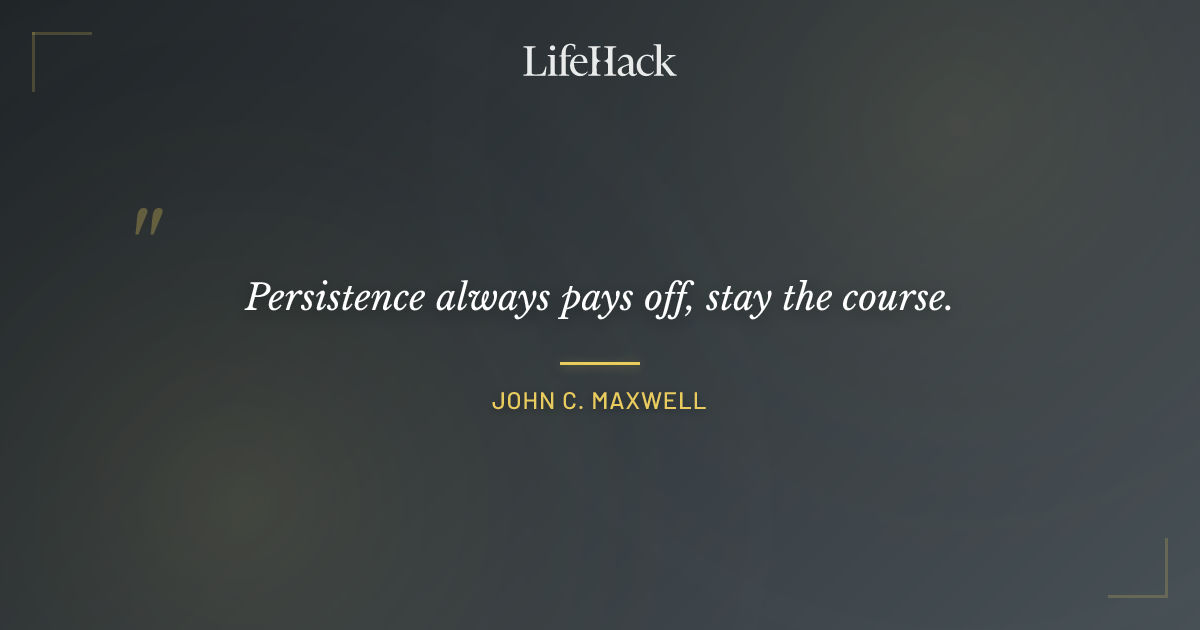 Quote by John C. Maxwell