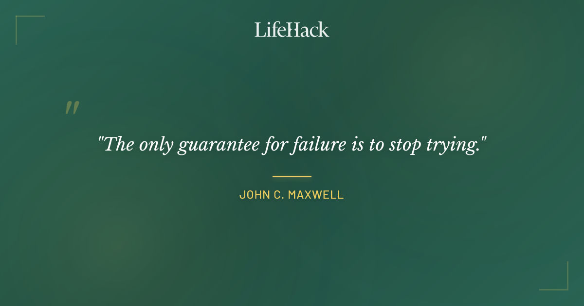 Quote by John C. Maxwell