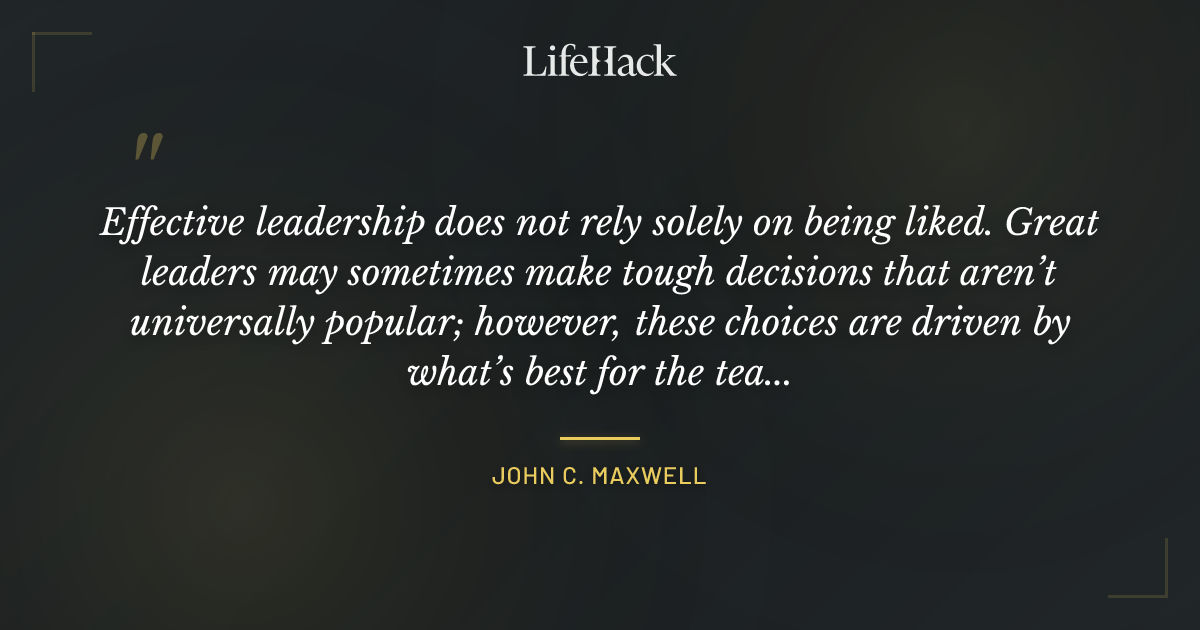 Quote by John C. Maxwell