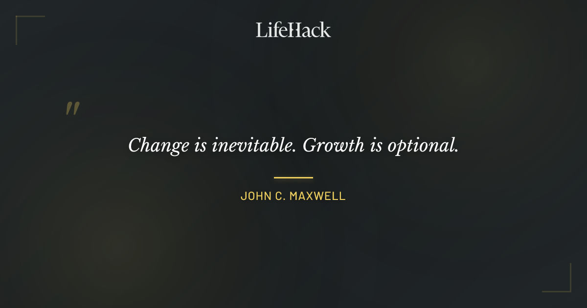 Quote by John C. Maxwell