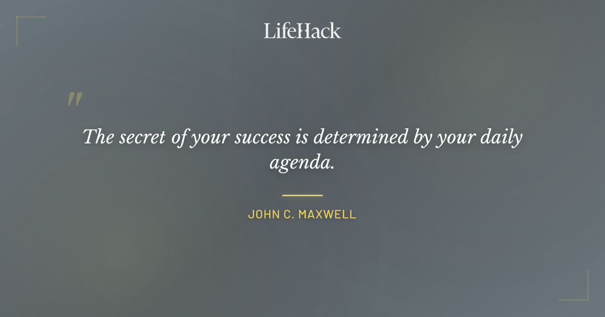 Quote by John C. Maxwell