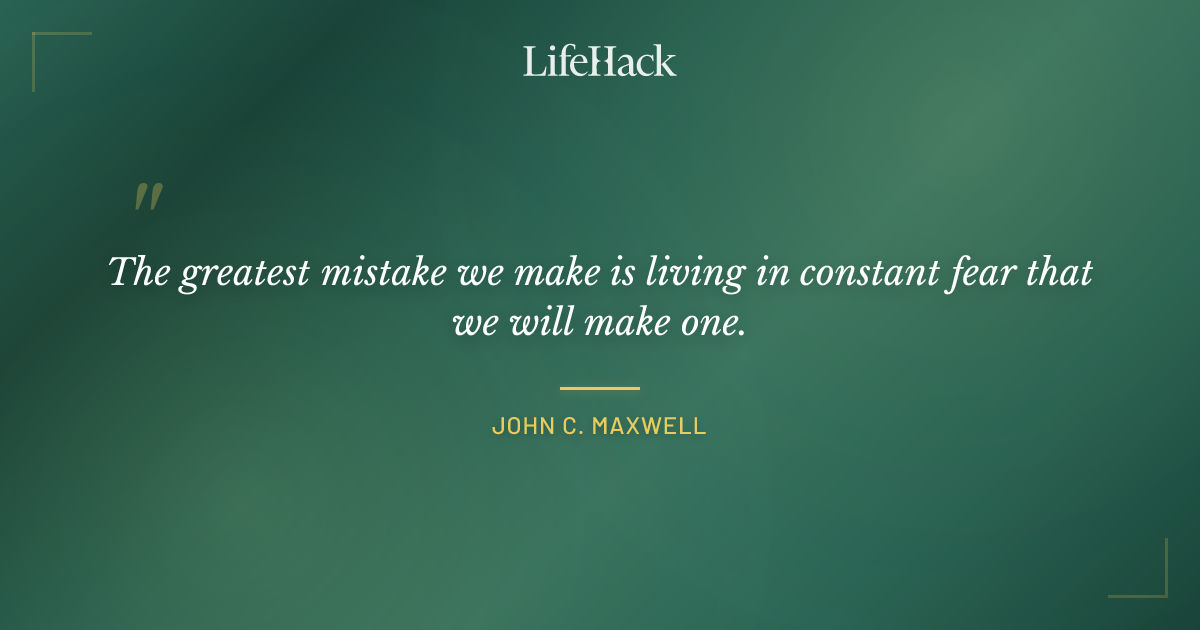 Quote by John C. Maxwell