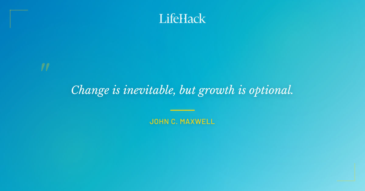 Quote by John C. Maxwell