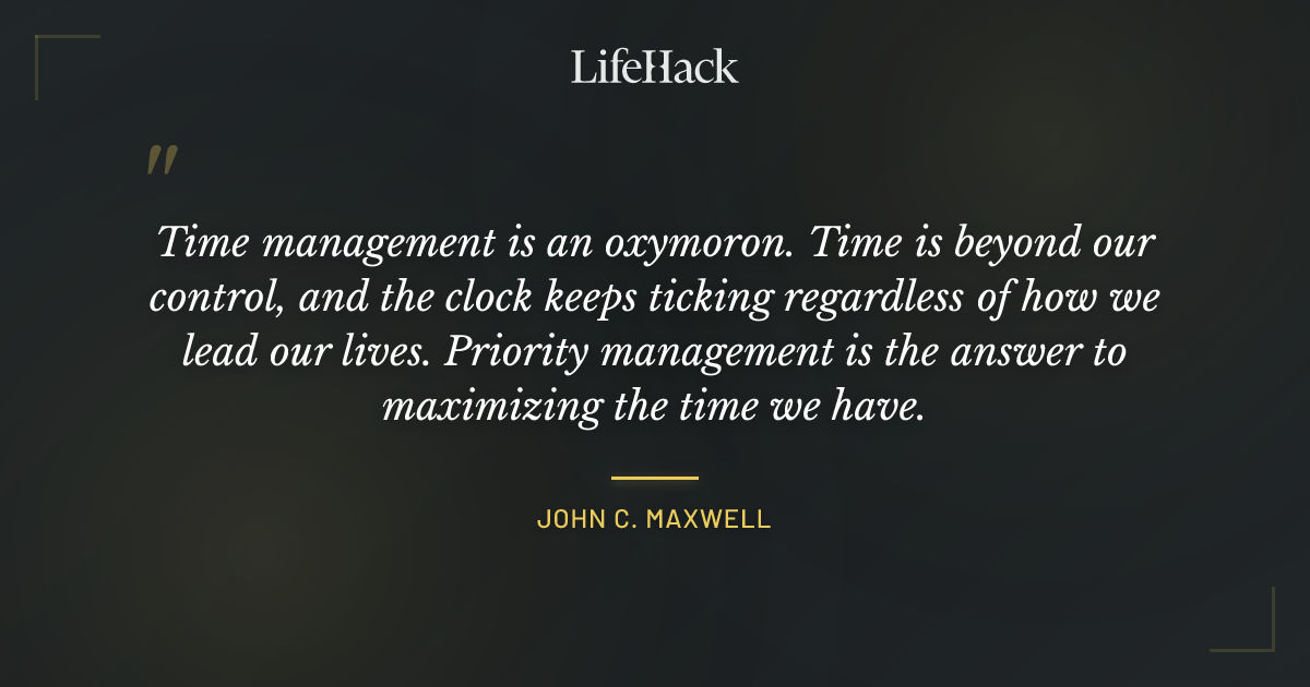 Quote by John C. Maxwell