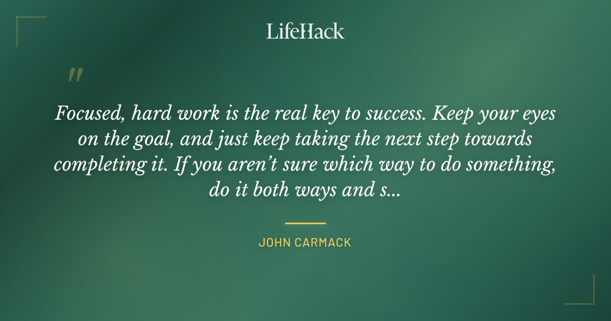 Quote by John Carmack