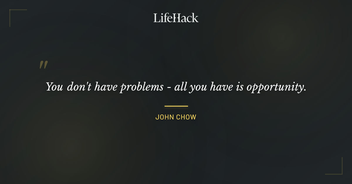 Quote by John Chow
