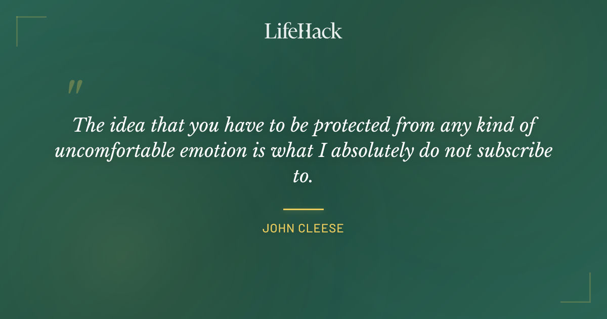 Quote by John Cleese