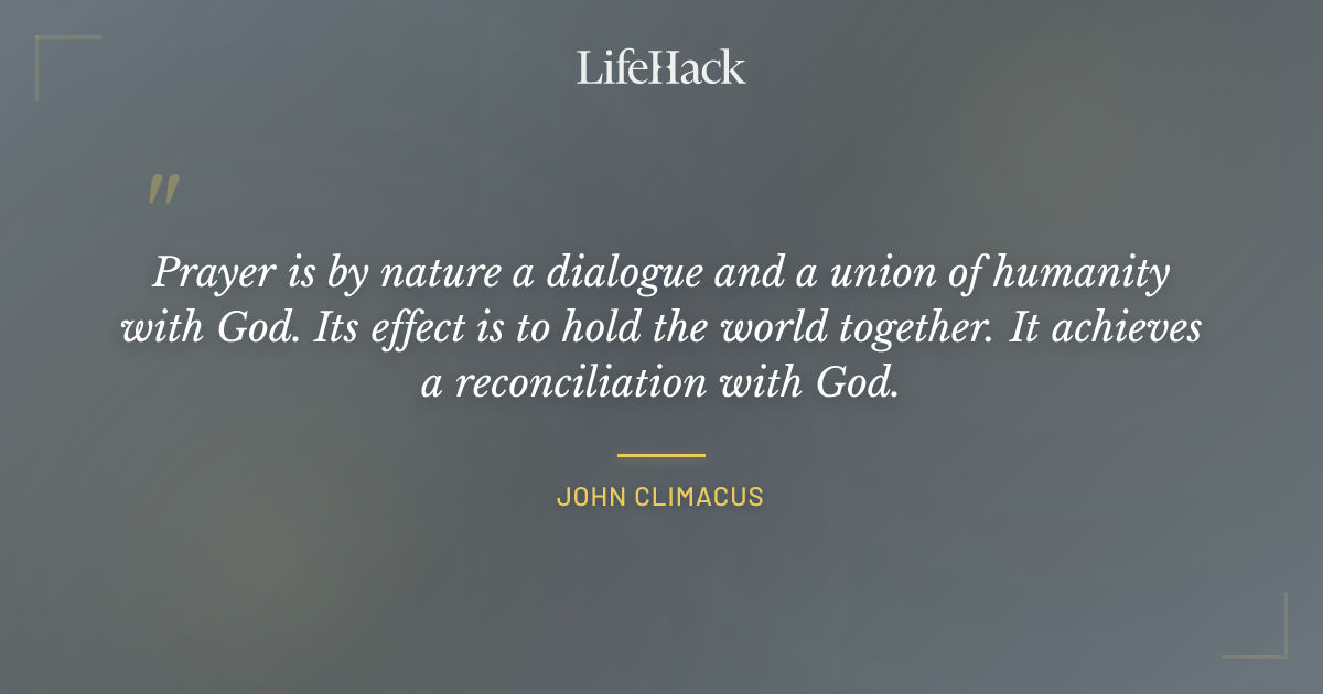 Quote by John Climacus