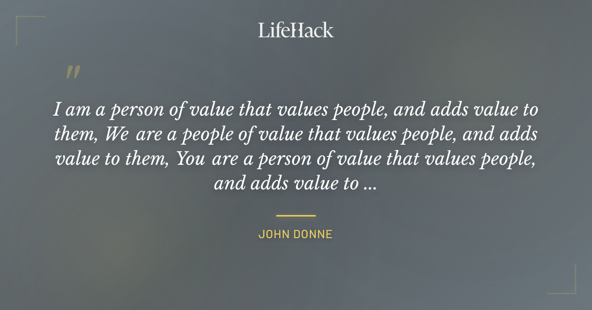 Quote by John Donne