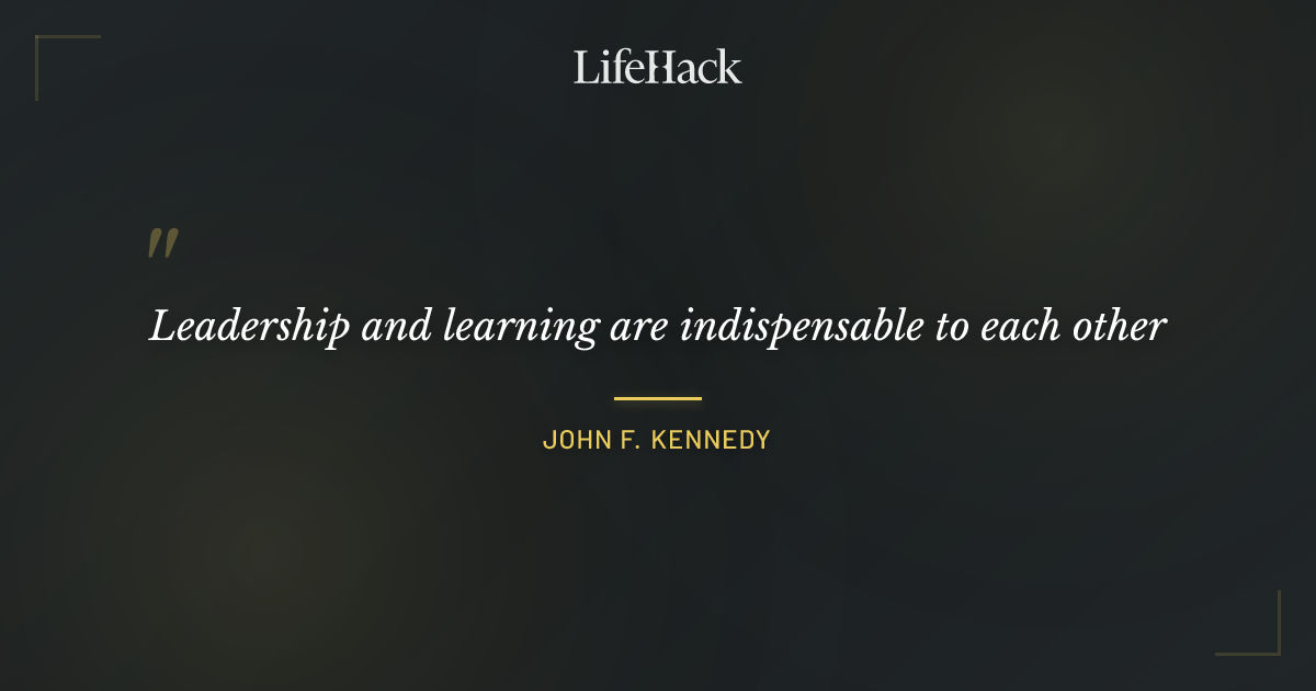 Quote by John F. Kennedy