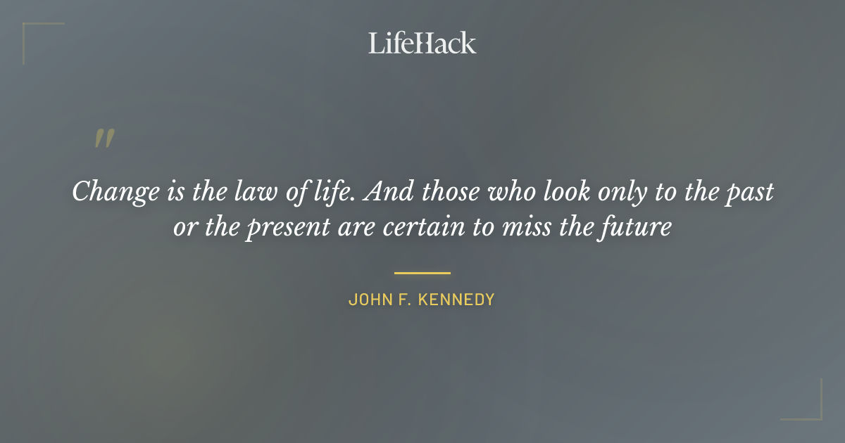 Quote by John F. Kennedy