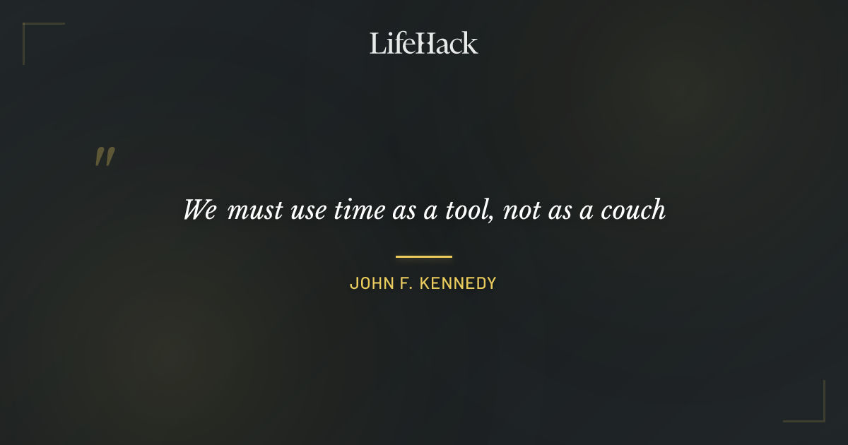 Quote by John F. Kennedy