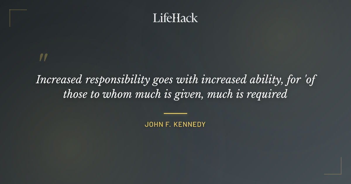 Quote by John F. Kennedy