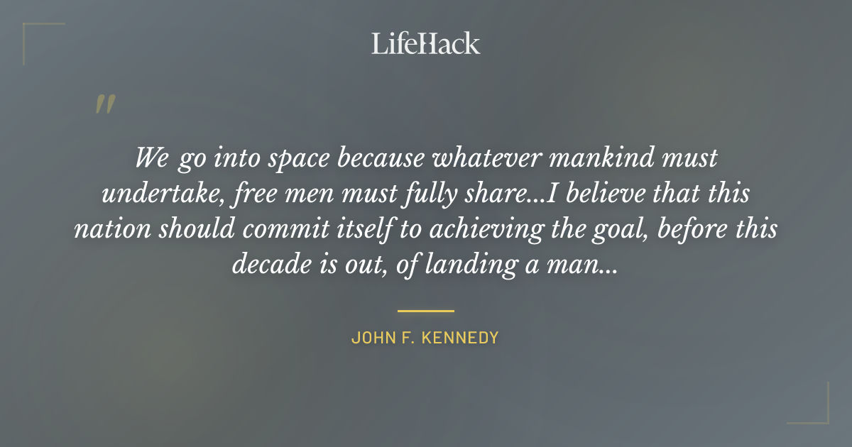 Quote by John F. Kennedy