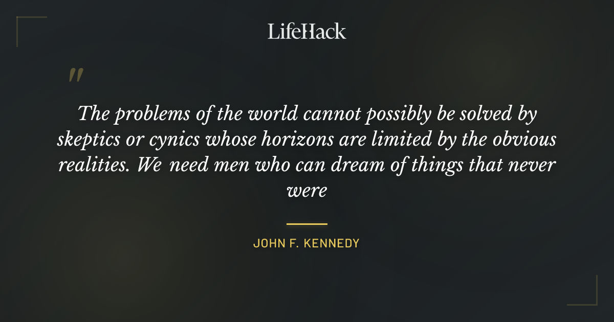 Quote by John F. Kennedy