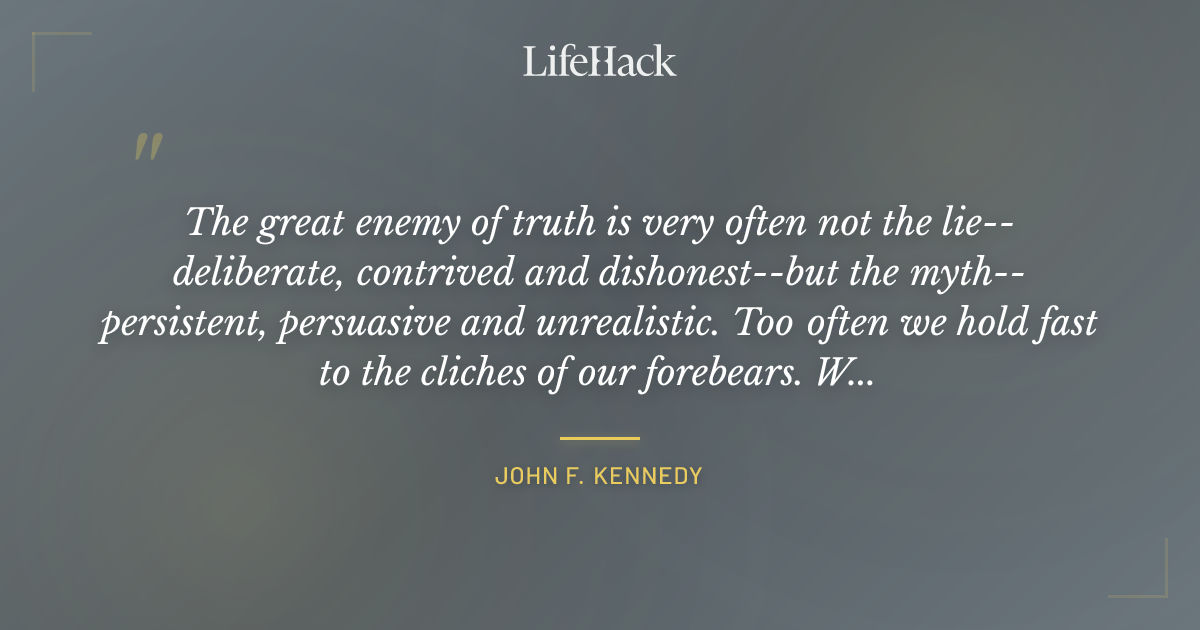 Quote by John F. Kennedy