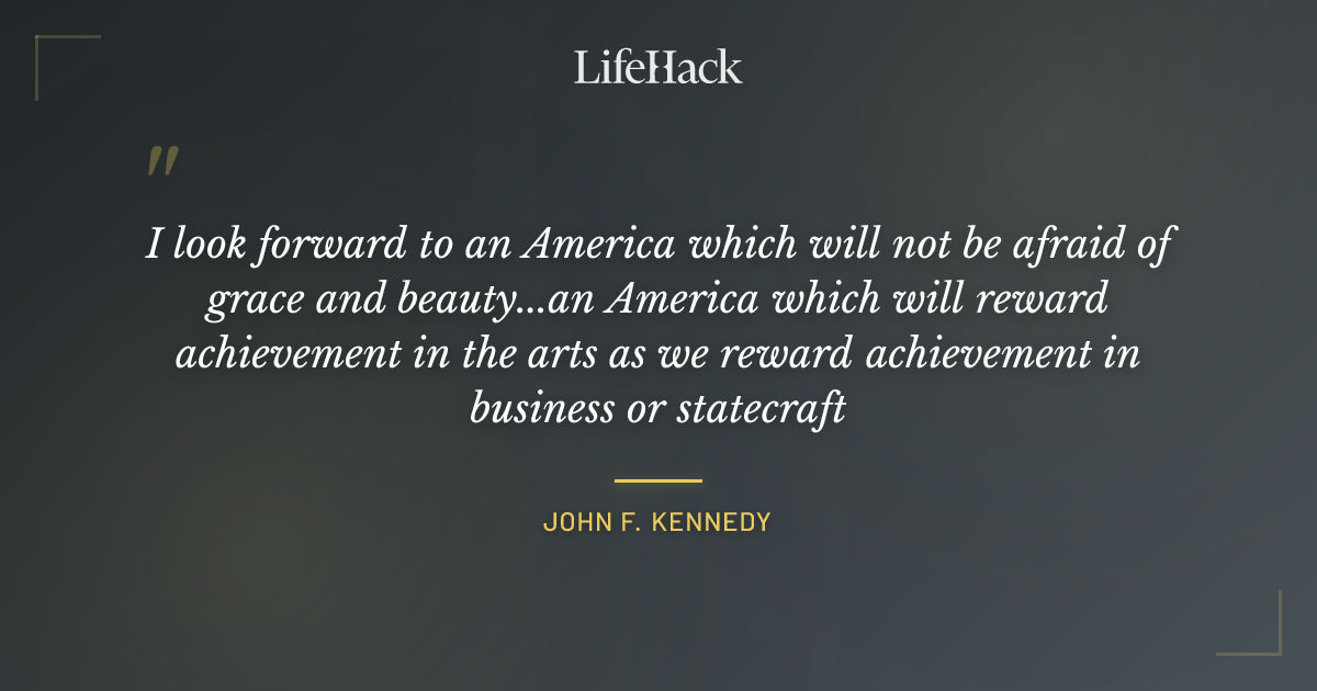 Quote by John F. Kennedy
