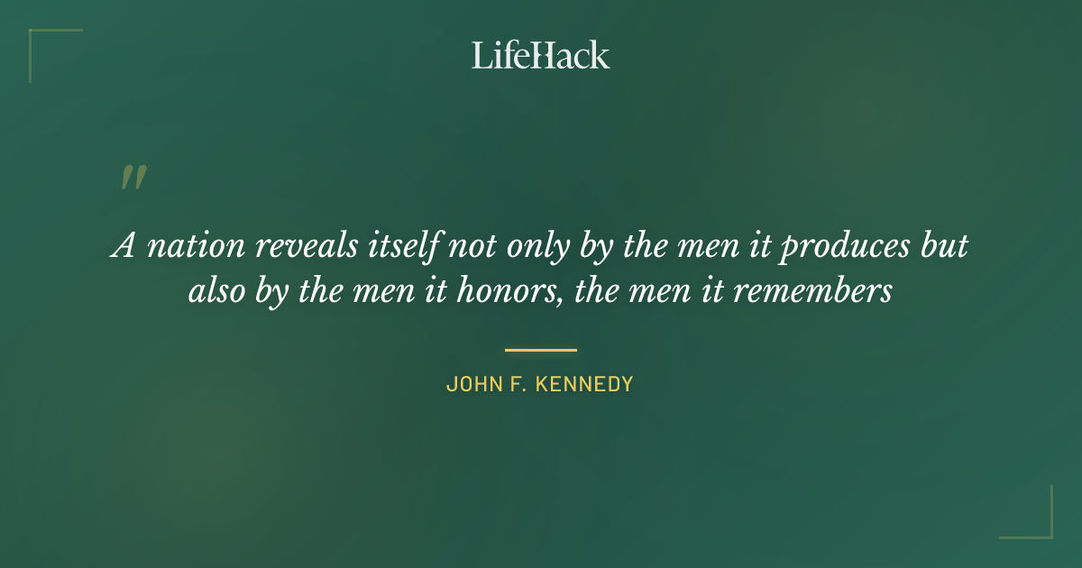 Quote by John F. Kennedy