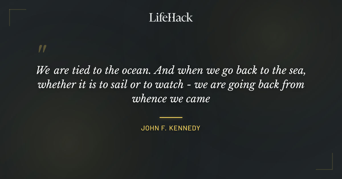 Quote by John F. Kennedy