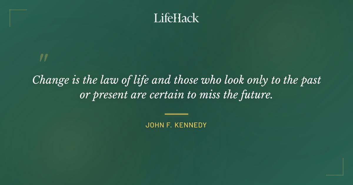Quote by John F. Kennedy